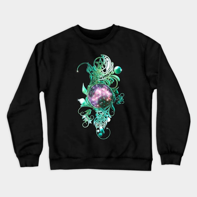 Sacred Space 3 Crewneck Sweatshirt by Arcuedes